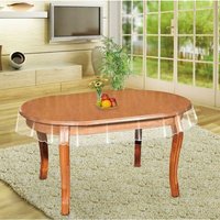 Klarer Vinyl-Tischdeckenschutz, ovale Küche, wasserdicht, transparenter Kunststoff, ovale Tischdecke - Tigrezy Klarer Vinyl-Tischdeckenschutz, ovale Küche, wasserdicht, transparenter Kunststoff, ovale Tischdecke - Tigrezy von TIGREZY