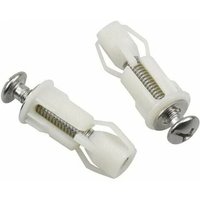 Tigrezy - 2 Stück WC-Deckel-Erweiterungsschrauben, WC-Deckel-Befestigung, WC-Sitz-Schrauben-Set Tigrezy - 2 Stück WC-Deckel-Erweiterungsschrauben, WC-Deckel-Befestigung, WC-Sitz-Schrauben-Set von TIGREZY