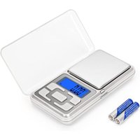 Präzisionswaage, 500 g/0,01 g, Küchenwaage mit hintergrundbeleuchtetem LCD-Display, digitale Waage, Tara-Funktion, tragbare Mini-Waage für Präzisionswaage, 500 g/0,01 g, Küchenwaage mit hintergrundbeleuchtetem LCD-Display, digitale Waage, Tara-Funktion, tragbare Mini-Waage für von TIGREZY
