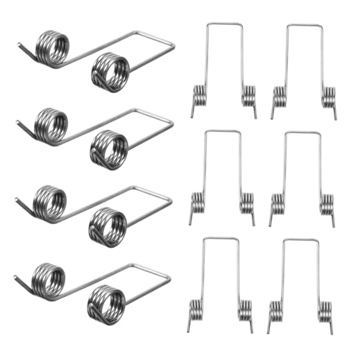 TINEASUR 10 Stück Mülleimer Zubehör Reparatur Torsionsfeder Mülleimerdeckel Torsionsfeder Torsionsfeder Torsionsfeder Für Mülleimer Feder Für Mülleimerdeckel von TINEASUR