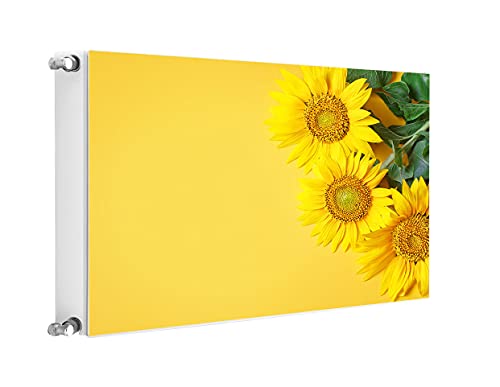 TMK Magnet Heizkörperabdeckung, Heizkörperverkleidung 80x60 cm, Blumen von TMK ArtDeko