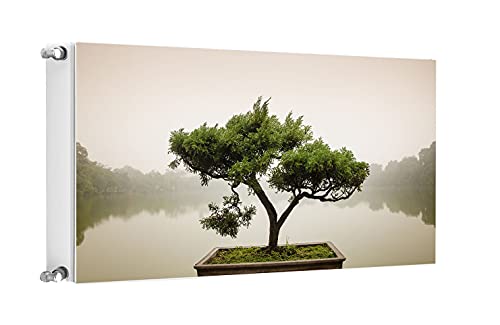 TMK Magnet Heizkörperabdeckung, Heizkörperverkleidung 100x60cm, Baum von TMK ArtDeko