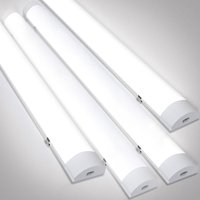 Led Feuchtraumleuchte Deckenleuchten IP65 Neutralweiß Keller Garage Lampe Keller 120 cm - Tolletour von TOLLETOUR