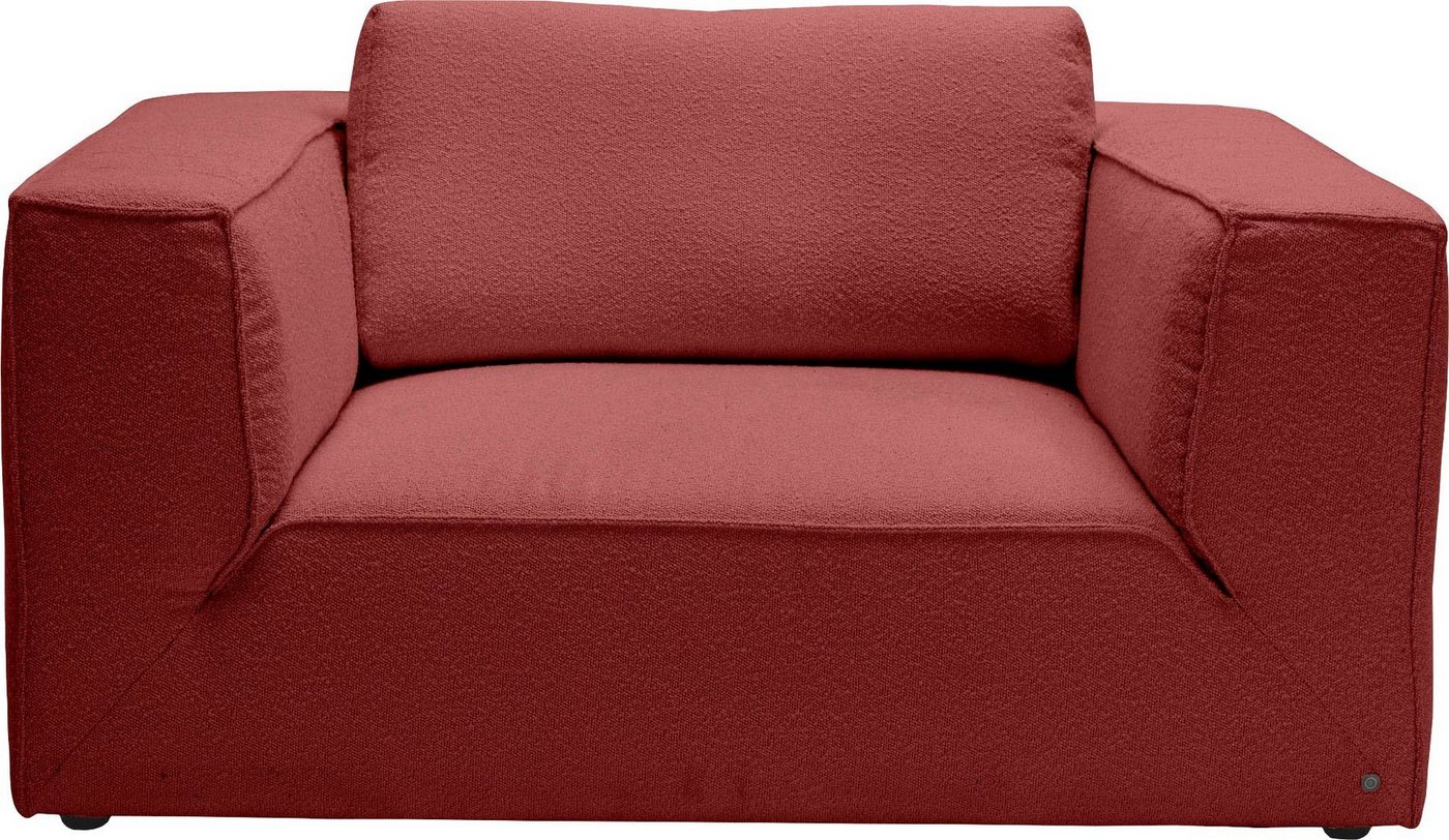 TOM TAILOR HOME Loveseat BIG CUBE STYLE, mit bequemen Stegkissen, extra große Sitztiefe, Breite 147 cm von TOM TAILOR HOME