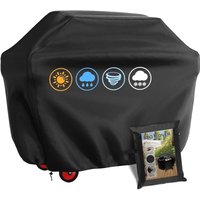 Tonchean - Gasgrill-Abdeckung, winddicht/UV-beständig/wasserdicht/feuchtigkeitsbeständig/staubdicht, 145 x 61 x 117 cm, Schwarz Tonchean - Gasgrill-Abdeckung, winddicht/UV-beständig/wasserdicht/feuchtigkeitsbeständig/staubdicht, 145 x 61 x 117 cm, Schwarz von TONCHEAN