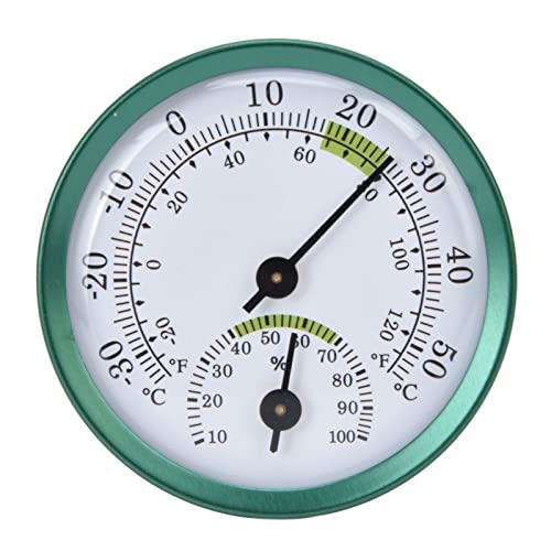 Hygrometer Innenthermometer Luftfeuchtigkeitsmesser Wandbehang Mini Hygrometer Thermometer mit Temperatur und Luftfeuchtigkeitsmonitor Raumthermometer von TOPINCN