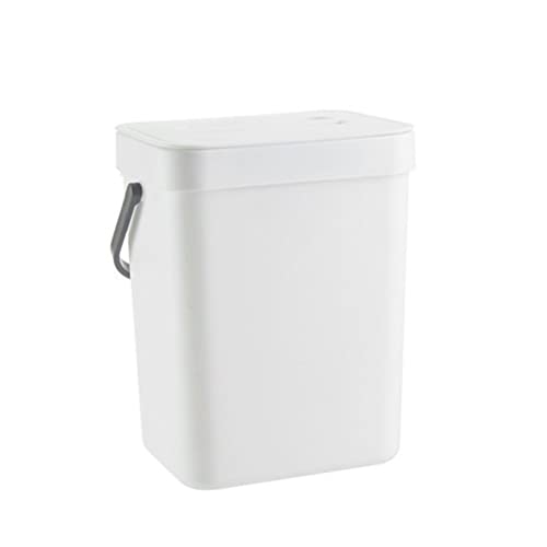 TOPINCN Kompostbehälter für die Küche, 3 L, PP-Material, Kleiner Haushaltsbehälter mit Deckel, Hausmüll, Komposter, Mülleimer, Utensilien (#3) von TOPINCN
