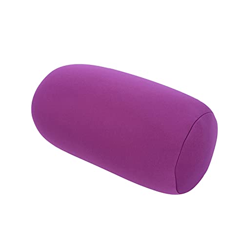 TOPINCN Mini Kissen Rollkissen, Nackenstütze Schlafkissen Komfortables Rollkissen für Reisen Zuhause Schlafsofa für Kopf Nacken Rücken und Beine(Violett) von TOPINCN