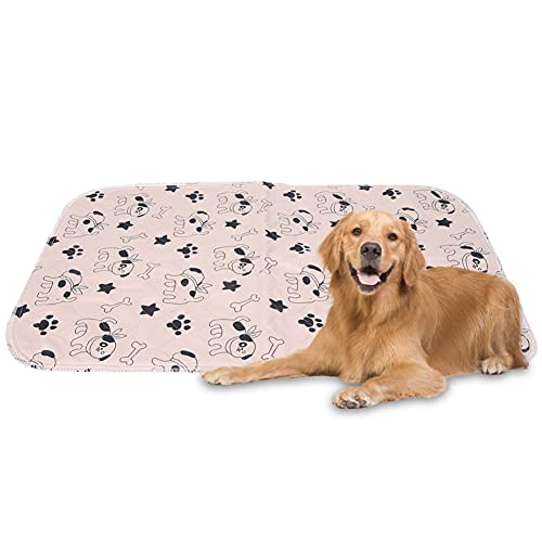 TOPINCN Pet Pee Pad wasserdichte Pup Urin Trainingsmatte Wiederverwendbare Welpen Hunde Katzen Pee Bett Pad Teppich Wiederholbare Matratze 3 Größen(40 * 60cm) von TOPINCN