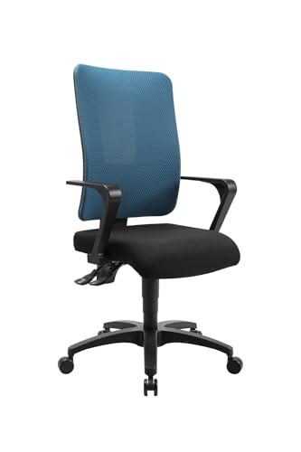 TOPSTAR Freestyle X, ergonomischer Schreibtischstuhl, Bürostuhl, Stoff Petrolblau inkl. Armlehnen TOPSTAR Freestyle X, ergonomischer Schreibtischstuhl, Bürostuhl, Stoff Petrolblau inkl. Armlehnen von TOPSTAR