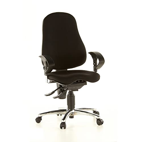 Topstar Bürostuhl Sitness 10 inkl. höhenverstellbare Armlehnen schwarz von TOPSTAR