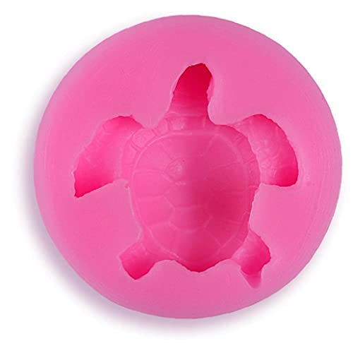 Schildkröte Silikonform Home Diy Kuchen Topper Mold Schokolade Backwerkzeug Süßigkeit Fondant Seifenherstellung Pfanne von TOSSPER