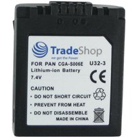 Trade-shop - Kamera Li-Ion Akku 1500mAh für Panasonic Lumix DMC-FZ28K DMC-FZ28S DMC-FZ30BB DMC-FZ30EE-K DMC-FZ30EE-S DMC-FZ30EG DMC-FZ30EG-K von TRADE-SHOP