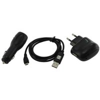 4in1 ZUBEHÖR SET: Netzteil USB Ladekabel KFZ Kabel Datenkabel Adapter für Nokia N97 mini 2730 classic 3720 6555 6600 Fold 6600 Slide 6700 6710 von TRADE-SHOP