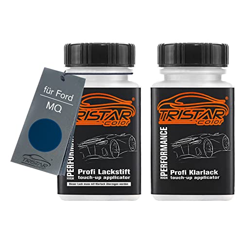 TRISTARcolor Autolack Lackstift Set für Ford MQ Electric Blue Metallic/Medium Royal Blue Metallic Basislack Klarlack je 50ml TRISTARcolor Autolack Lackstift Set für Ford MQ Electric Blue Metallic/Medium Royal Blue Metallic Basislack Klarlack je 50ml von TRISTARcolor
