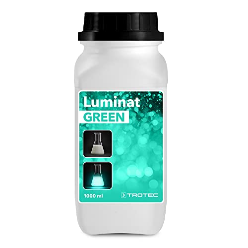 TROTEC Luminat grün 1 L | Markierungsfarbstoff, UV-Tracer zur Rohrbruchortung | Leuchtfarbstoffe zur UV-Fluoreszenzanregung von TROTEC
