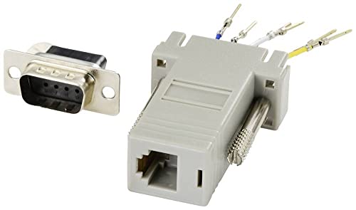 TRU COMPONENTS D-SUB Adapter D-SUB-Stecker 9pol. - RJ12-Buchse 1St. von TRU Components