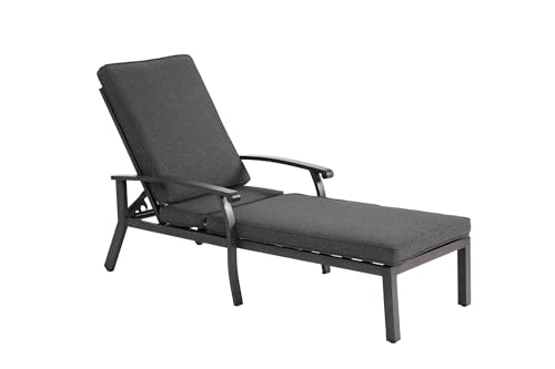 TRgqify-KM Lounge-Terrassenstuhl mit Baumwollkissen, rostfreie Aluminium-Gartenliege, Mehrpositions-Outdoor-Relaxsessel for Garten, Terrasse, Außenbereich TRgqify-KM Lounge-Terrassenstuhl mit Baumwollkissen, rostfreie Aluminium-Gartenliege, Mehrpositions-Outdoor-Relaxsessel for Garten, Terrasse, Außenbereich von TRgqify-KM