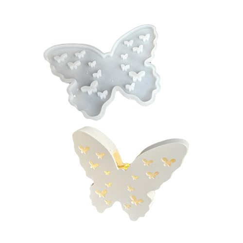 TSMORY Flexible Silikonform für leuchtendes Schmetterlings-Nachtlicht, kreative Designs für romantische Atmosphäre, Heimdekoration TSMORY Flexible Silikonform für leuchtendes Schmetterlings-Nachtlicht, kreative Designs für romantische Atmosphäre, Heimdekoration von TSMORY