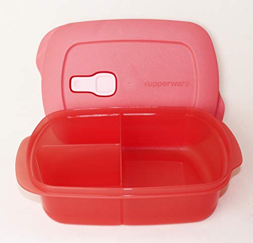 TW TUPPERWARE Micro Crystal Wave 1,0L ROSA mit Einteilung Mikrowelle Geschirr + Minifaltsieb Schwarz TW TUPPERWARE Micro Crystal Wave 1,0L ROSA mit Einteilung Mikrowelle Geschirr + Minifaltsieb Schwarz von Tupperware