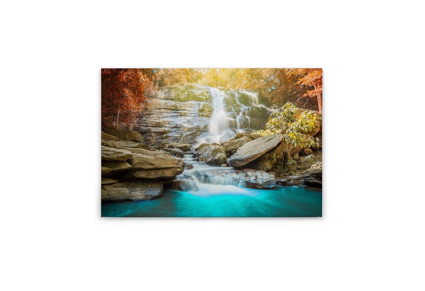 Tadessi Leinwandbild Tropisch 60 x 90 cm Wasserfall Natur M1-No.50065 von Tadessi