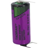 Tadiran Batteries SL 761 PT Spezial-Batterie 2/3 AA U-Lötpins Lithium 3.6V 1500 mAh 1St. von Tadiran Batteries