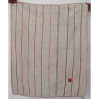 Baby Kantha Bestickte Handgemachte Patchwork Farbe Arbeit Vintage Kinder Handarbeit Überwurf Wendedecke Baumwolle Quilt von Tagayi