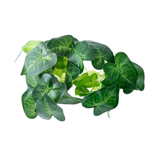Tainrunse Kunstpflanze Einzelzweig Künstliche grüne Blätter Pflanze Dekoration Dekorativ Realistisch aussehend Nützlich Leicht Zu Pflegen Grün von Tainrunse