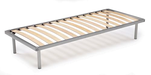 Talamo Italia - Orthopädisches Einzelbett Lattenrost Mareta, orthopädisches Untergestell aus Birkensperrholz mit 14 Latten, 100 % Made in Italy, 80 x 200 x 34 cm Talamo Italia - Orthopädisches Einzelbett Lattenrost Mareta, orthopädisches Untergestell aus Birkensperrholz mit 14 Latten, 100 % Made in Italy, 80 x 200 x 34 cm von Talamo Italia