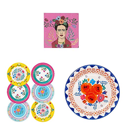 Talking Tables Cocktail Napkins, Paper Plates, | Bohemian Festival Party Tableware For Birthday Parties BBQs or Picnics von Talking Tables