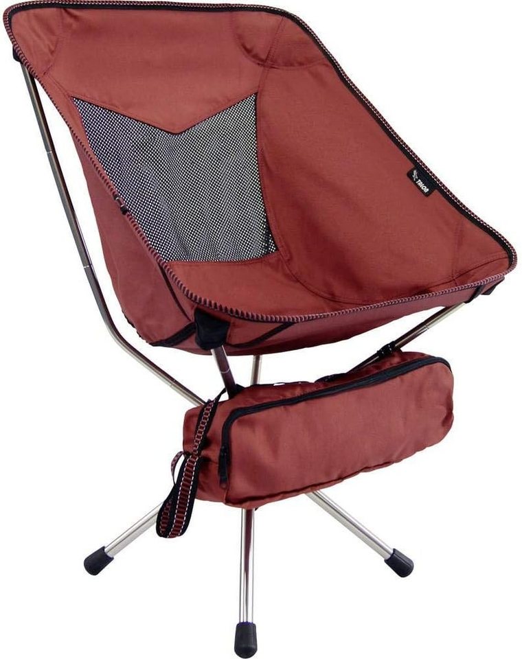 Talon Campingstuhl Talon Swivel Pivot Chair Short schwarz/rot Campingstuhl Klappstuhl von Talon