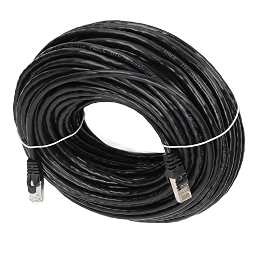 Tangxi Cat 6 Ethernetkabel, Solides Internet Netzwerk LAN Patchkabel, EMI Schutz, Geringe Rückflussdämpfung, Cat6 Computerkabel mit RJ45 Anschlüssen für Router, Modem, PC, Server, Drucker (30m) von Tangxi