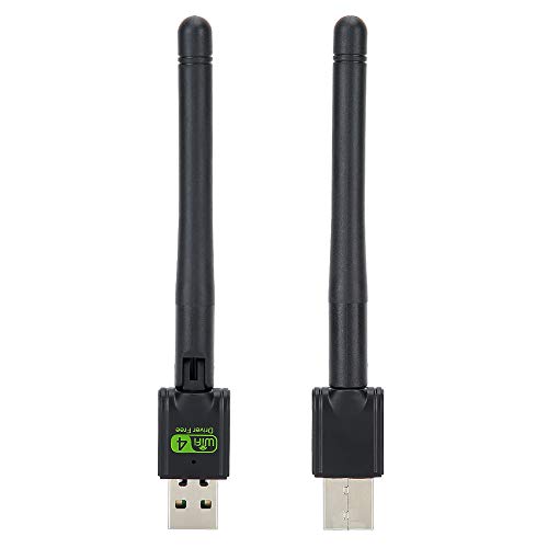 Tangxi USB WiFi Adapter 150 Mbit/s Wireless USB 2.0 Netzwerkkartenadapter 2.4G Netwotk Antenne WiFi Receiver für Desktop/PC/Laptop von Tangxi