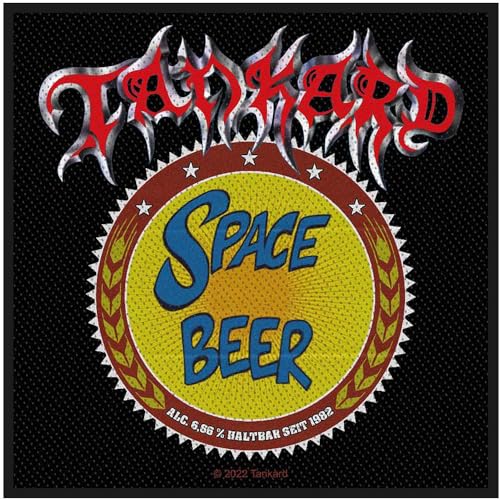 Tankard - Space Beer Patch 10 cm x 10 cm von Tankard