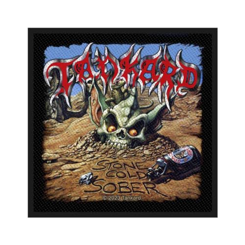 Tankard - Stone Cold Sober Patch 10 cm x 10 cm von Tankard