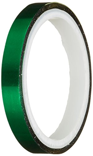 TapeCase 1/4-5-MPFT-Green metallisiertes Polyester-Klebeband, 0,64 cm x 4,57 m, Grün von TapeCase