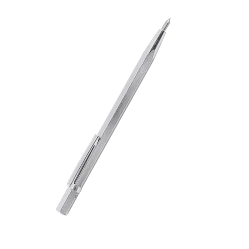 Tbest Gravierstift, Metal Scriber Tool,Radierung Werkzeug,Scriber-Markierungs-Gravierstift,Tragbarer Scriber-Gravur-Stift-Werkzeug Glaskeramik-Gravur-Scribe-Werkzeug (Silber) von Tbest