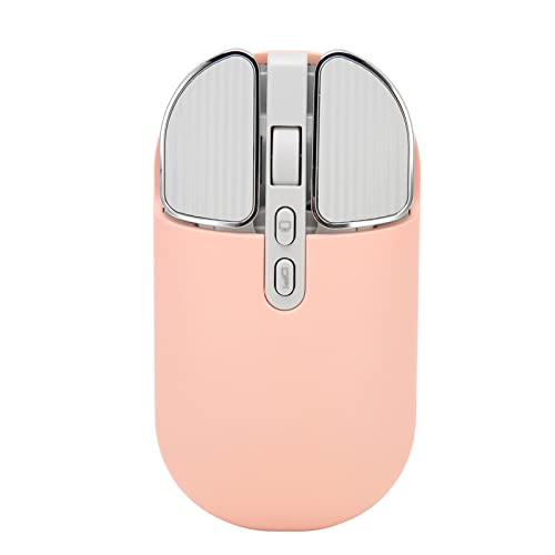 Wirel MouseOffice MouseLaptop MouseGirl Mouse MouseSilent Mouse,Wirel Mouse BT5.1 oder 2,4 GHz Silent K I 500 MAh Akku Büromaus für Mädchen Schule C Tl e (PINK) von Tbest