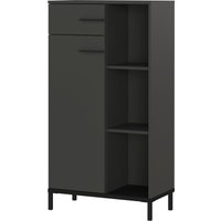 Tchibo - Aktenschrank »Rovigo« - 60x34x120cm - schwarz - Holz / Metall Tchibo - Aktenschrank »Rovigo« - 60x34x120cm - schwarz - Holz / Metall von Tchibo