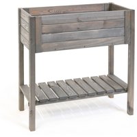Tchibo - Hochbeet ca. 79 x 79 x 39 cm - 79x39x79cm - grau - Holz Tchibo - Hochbeet ca. 79 x 79 x 39 cm - 79x39x79cm - grau - Holz von Tchibo