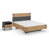 rauch Set »Butte«, klein – Bett 140 x 200 cm und Nachttisch von Tchibo