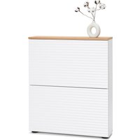 Tchibo - Schuhkipper mit 2 Fächern - 70x20x81,5cm - braun - Holz / Holz Tchibo - Schuhkipper mit 2 Fächern - 70x20x81,5cm - braun - Holz / Holz von Tchibo
