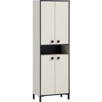 Tchibo - Schuhschrank »Edda« - 60,5x33x185cm - schwarz - Holz / Metall / Kunststoff Tchibo - Schuhschrank »Edda« - 60,5x33x185cm - schwarz - Holz / Metall / Kunststoff von Tchibo