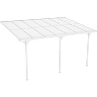 Tchibo - Terrassenüberdachung - 435x300x270cm - weiß - Aluminium Tchibo - Terrassenüberdachung - 435x300x270cm - weiß - Aluminium von Tchibo