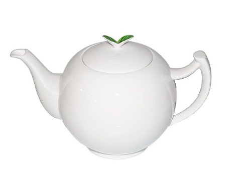 Teekanne "Tea Time" 1,0 l - Tea Logic Fine Bone China von TeaLogic - White Cherry
