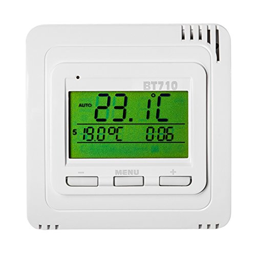 Thermostat Raumthermostat Unterputz Funkempfänger Steckdose für Infrarotheizung - Diverse Modelle - (Thermostat | Nr. 401343) von tectake