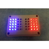 Led Party Lampe, Chaser Cube Strobe Box, Polizei Blitz Blitzlicht Show Effekt, 9V Batteriestrom, Handcraft Portable Sehr Helle Disco-Lichter von TechArtDesigns