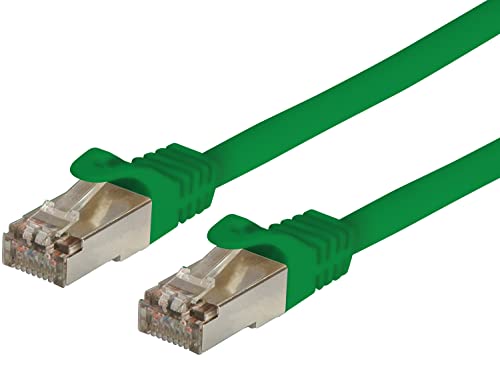 Techly ICOC cca6 F-010-gree F/UTP (FTP) Green 1 m Cat6 Networking Cable – Networking Cables (1 m, Cat6, F/UTP (FTP), RJ-45, RJ-45, Green) von Techly