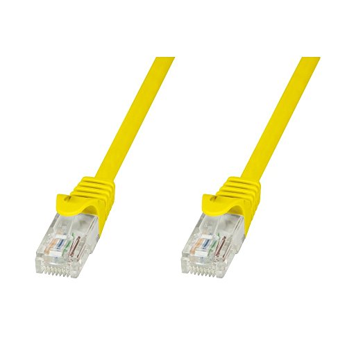 Techly icoc U6 – 6u-005-yet 0,5 m CAT6 U/UTP (UTP) gelb Netzwerk-Kabel – Netzwerk-Kabel (0,5 m, Cat6, U/UTP (UTP), RJ-45, RJ-45, gelb) von Techly