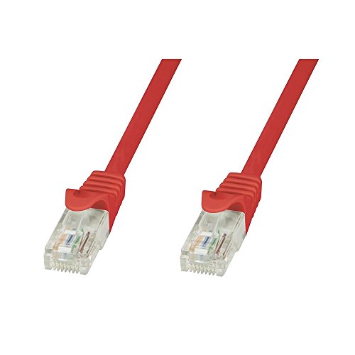 Techly icoc cca6u-020-ret 2 m CAT6 U/UTP (UTP) rot Netzwerk-Kabel – Netzwerk-Kabel (RJ-45, RJ-45, männlich/männlich, 10/100/1000Base-T (x), CAT6, U/UTP (UTP)) von Techly